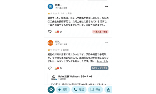 口コミ返信代行